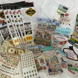 Las Vegas, Nevada Scrapbook Stickers